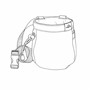 PERSONALIZOWANY  woreczek na magnezję SB BASIC P